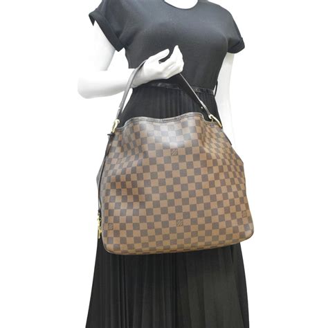 louis vuitton delightful mm damier ebene hobo bag brown|Damier Ebene Handbags .